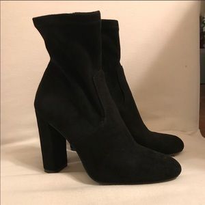 Steve Madden black ankle boots